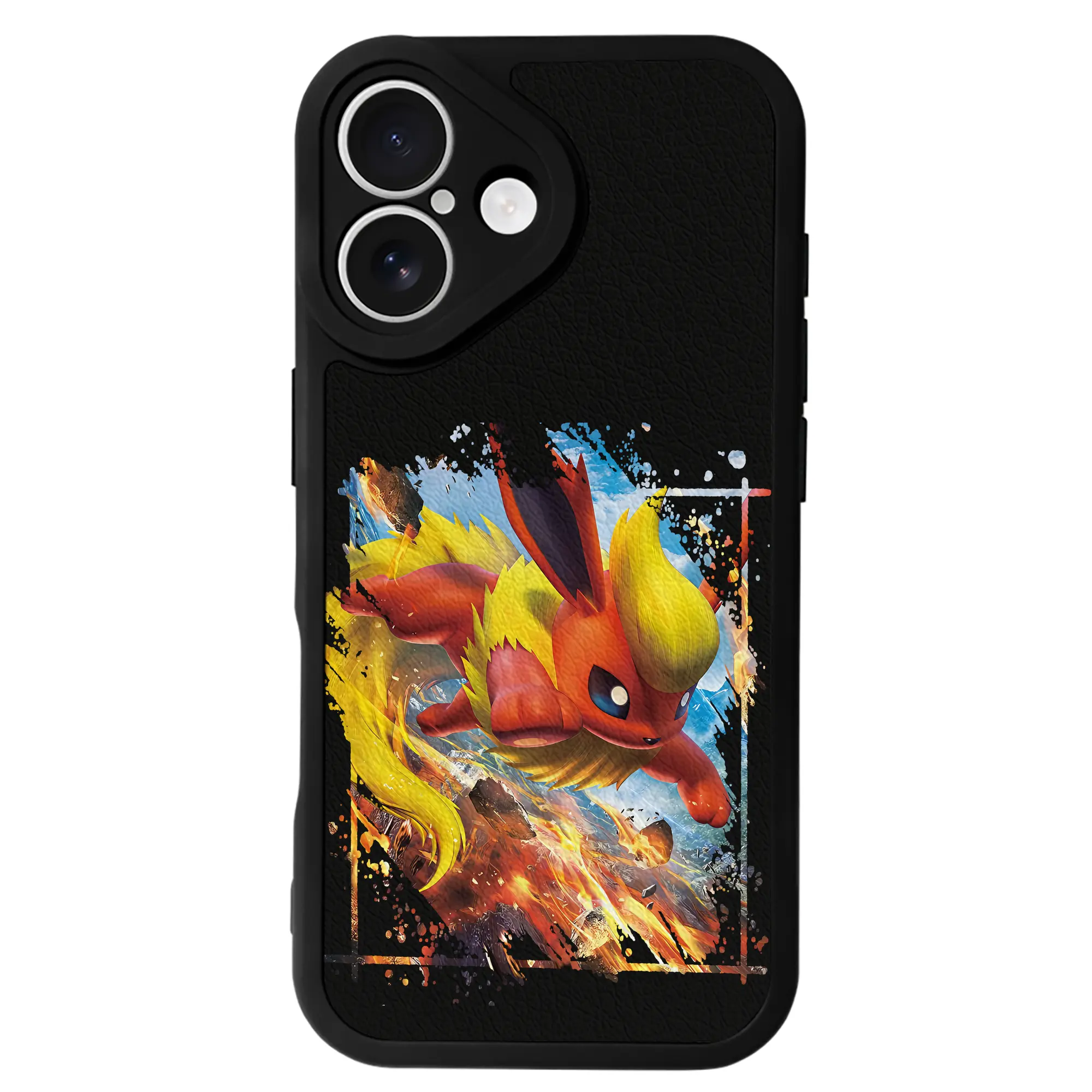 ポケモン グッズ,イーブイ - IPhone 16シリーズ対応 ・ シリコンスマホケース ・ レザー調 ・ 高精度フィット ・ 耐衝撃 ・ ワイヤレス充電対応 ・ 精密カット